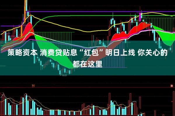 策略资本 消费贷贴息“红包”明日上线 你关心的都在这里