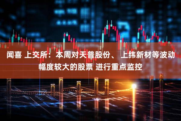 闻喜 上交所：本周对天普股份、 上纬新材等波动幅度较大的股票 进行重点监控